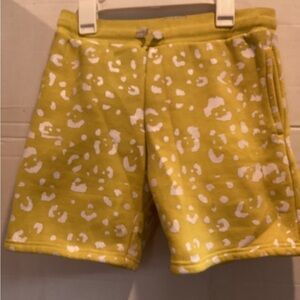 Boys Secret Scientist Yellow Patterned Kids Shorts Size X Large
